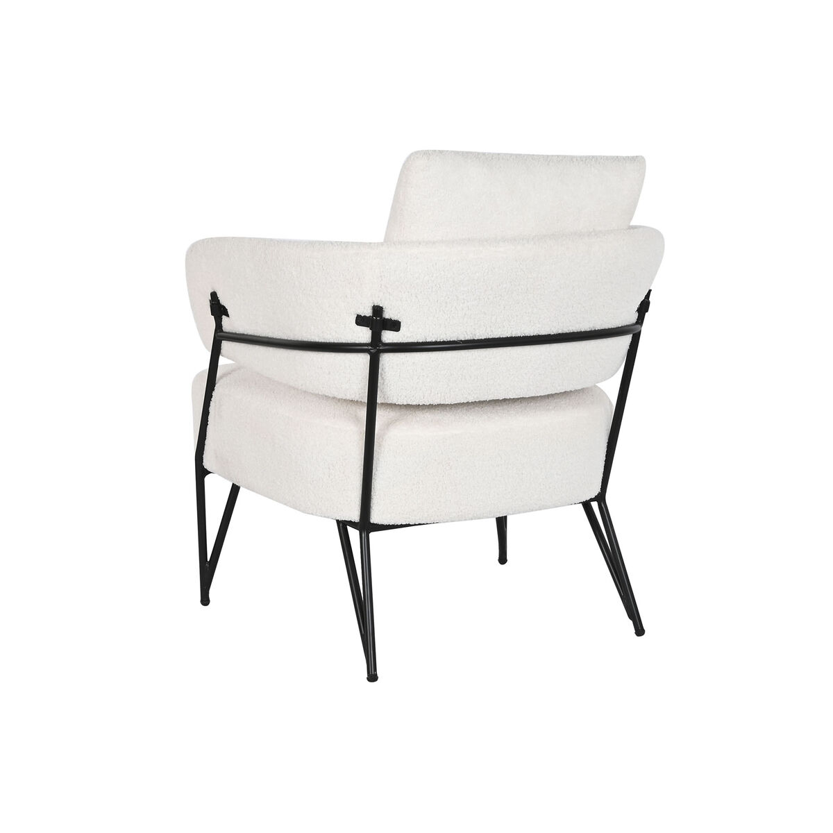 Сиденье DKD Home Decor Белый полиэстер Металл 70 x 67 x 86 cm-7