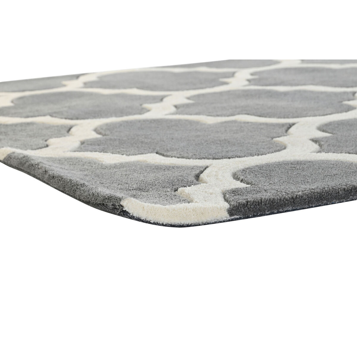 Ковер DKD Home Decor Серый полиэстер 120 x 180 x 2 cm Без втулки-3