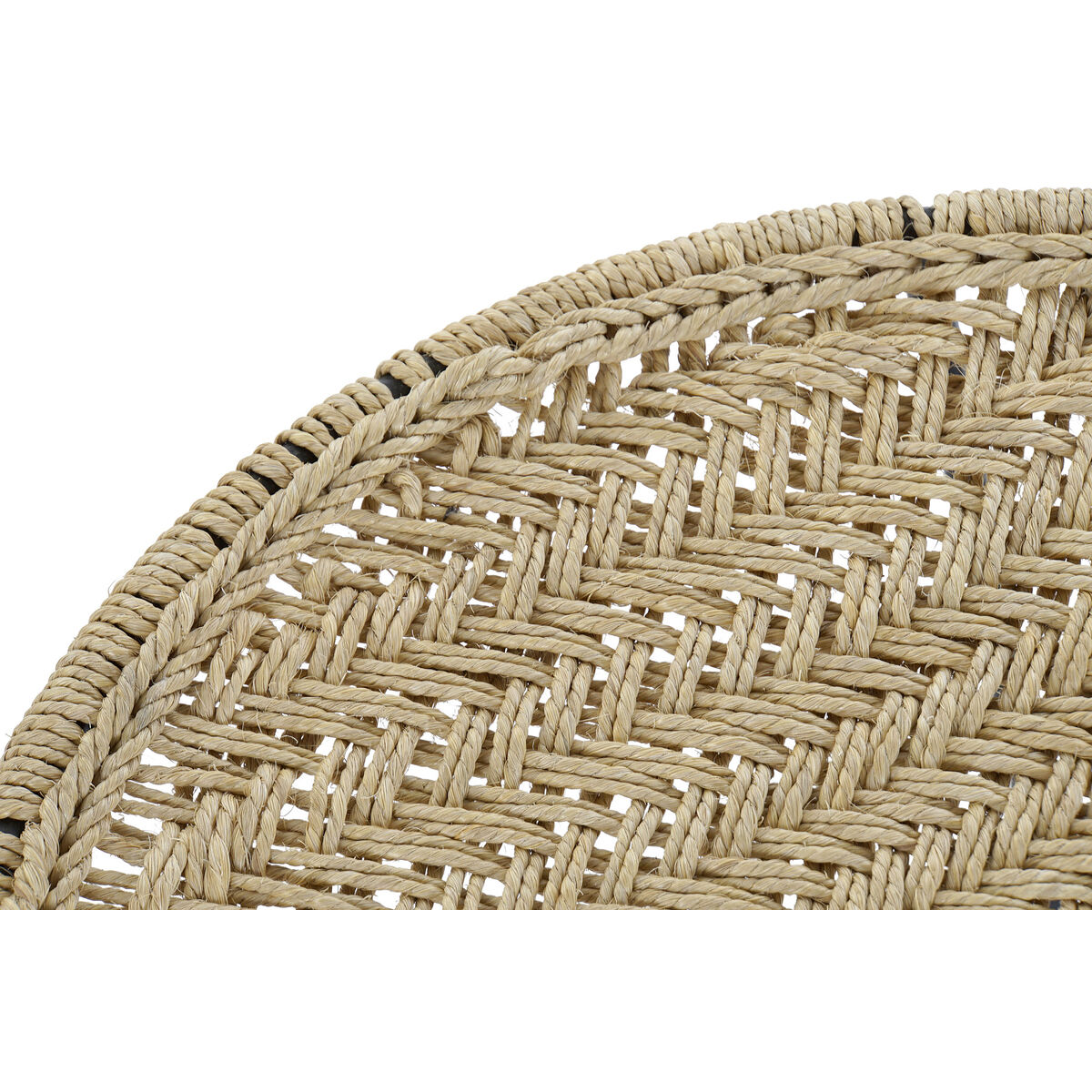 Үш үстел жиынтығы DKD Home Decor қоңыр қара табиғи 62 x 62 x 40 см 62 x 62 x 40,5 см-4