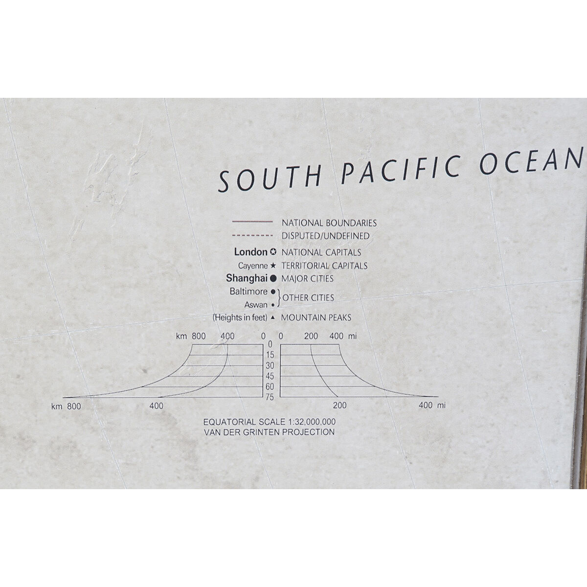 Набор из четыре рамок DKD Home Decor Карта Мира Vintage Loft 200 x 3,5 x 120 cm-3