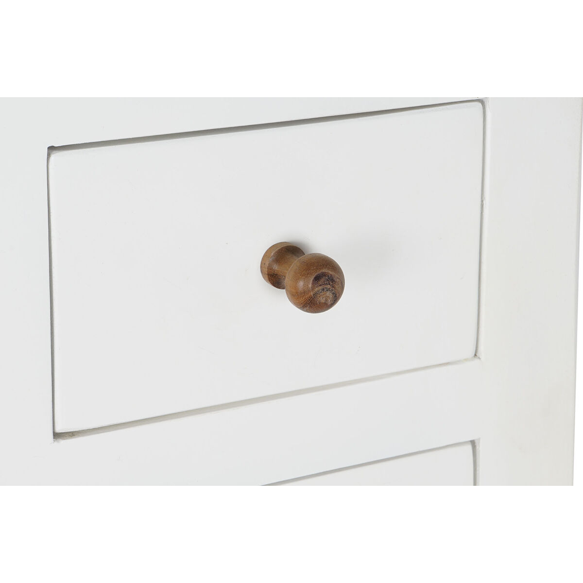 Комод DKD Home Decor Білий Коричневий деревина акації Деревина манго місто 110 x 45 x 100 cm-4
