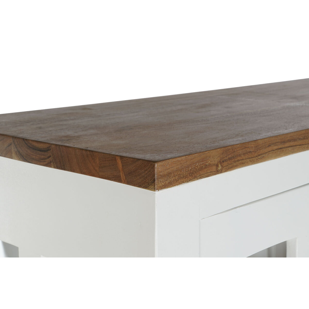 Дисплей-стенд DKD Home Decor Скляний деревина акації Деревина манго 90 x 40 x 190 cm-2