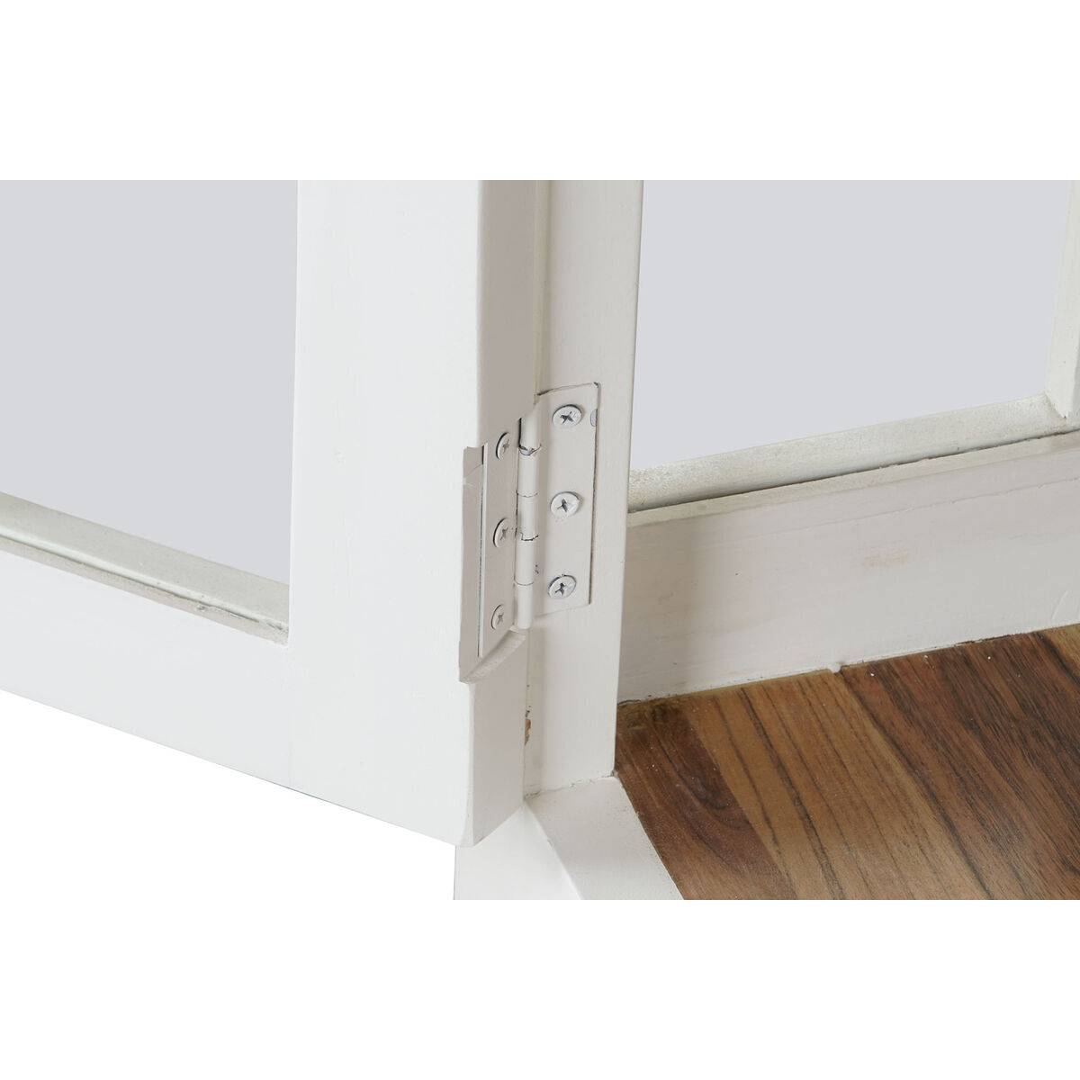 Дисплей-стенд DKD Home Decor Скляний деревина акації Деревина манго 90 x 40 x 190 cm-6