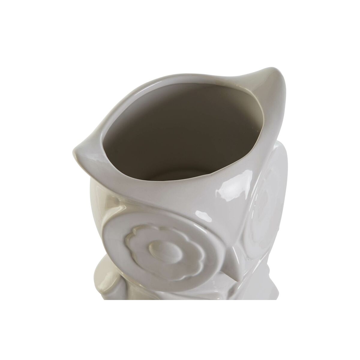 Корзина для зонтов DKD Home Decor Белый Dolomite Сова современный 22 x 22 x 52 cm-2