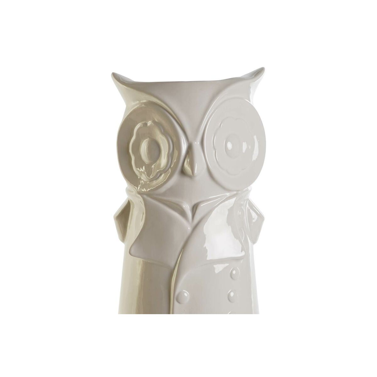 Корзина для зонтов DKD Home Decor Белый Dolomite Сова современный 22 x 22 x 52 cm-3