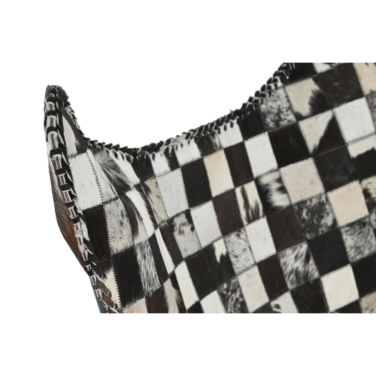 Кресло DKD Home Decor Кремовый Темно-коричневый Железо 70 x 70 x 90 cm-2