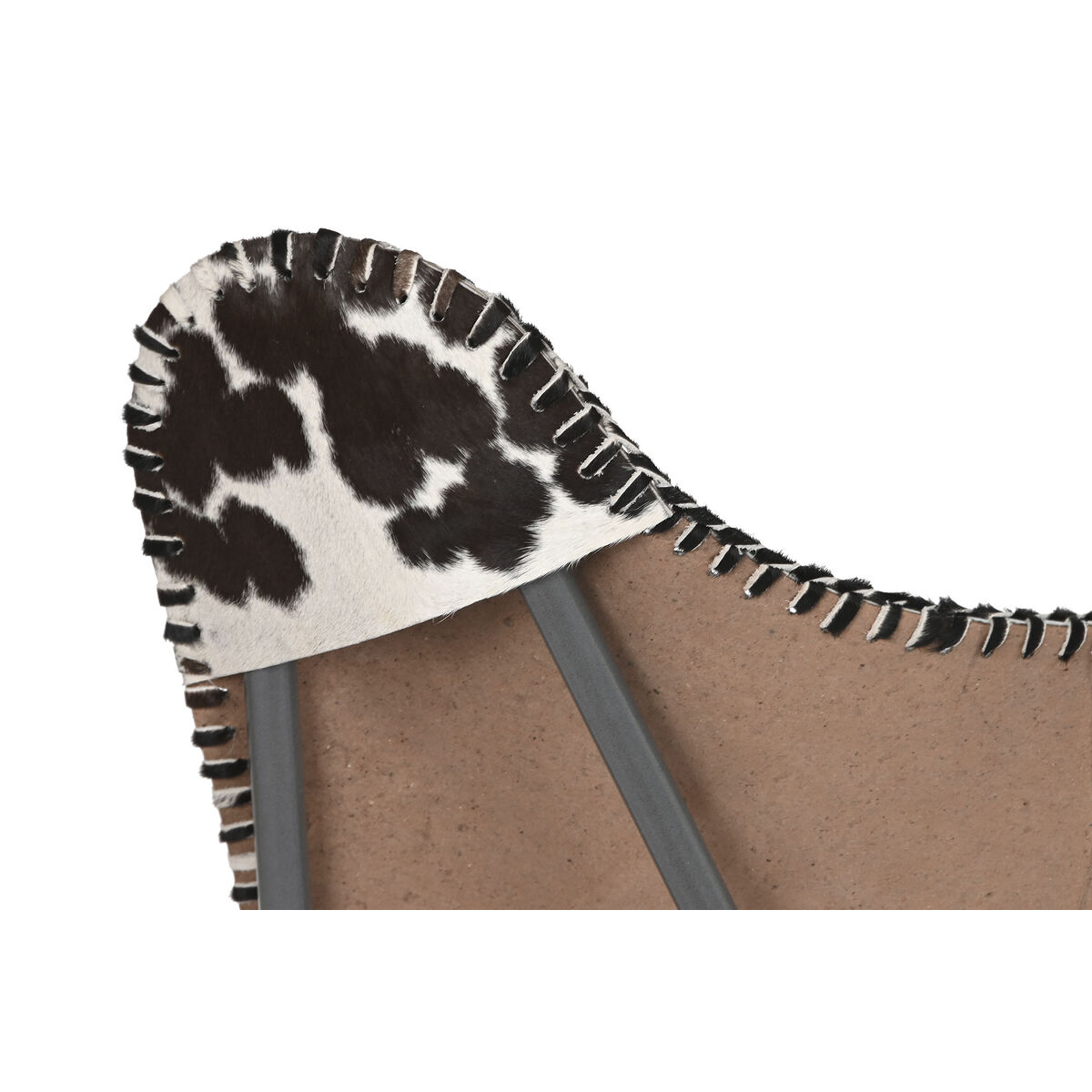 Кресло DKD Home Decor Кремовый Темно-коричневый Железо 70 x 70 x 90 cm-6