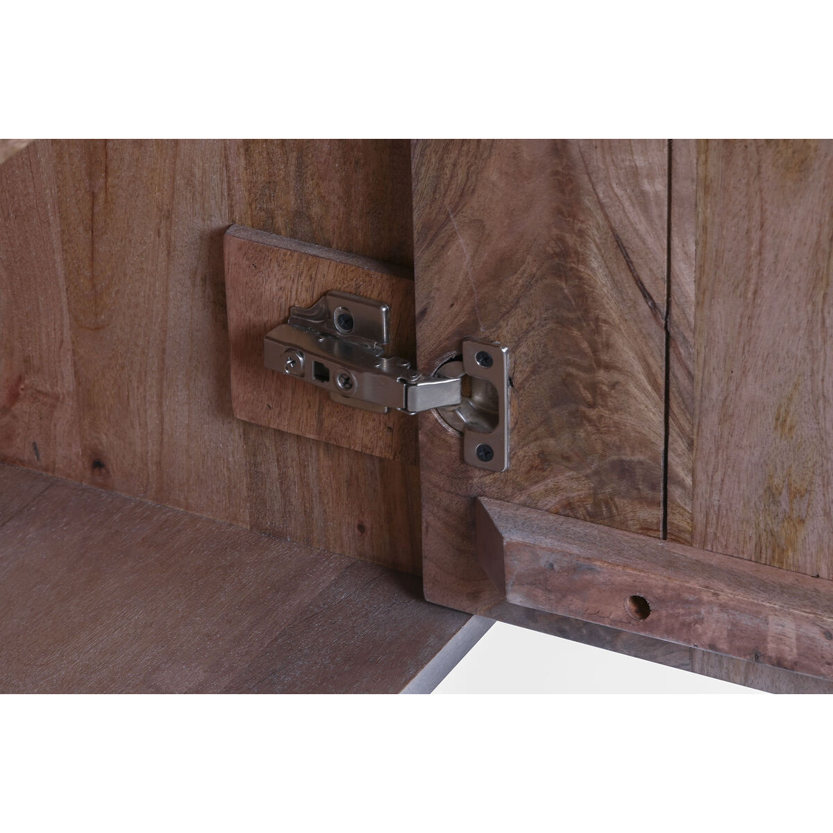DKD Home Decor White Mango Wood 186 x 45.7 x 86 cm-3