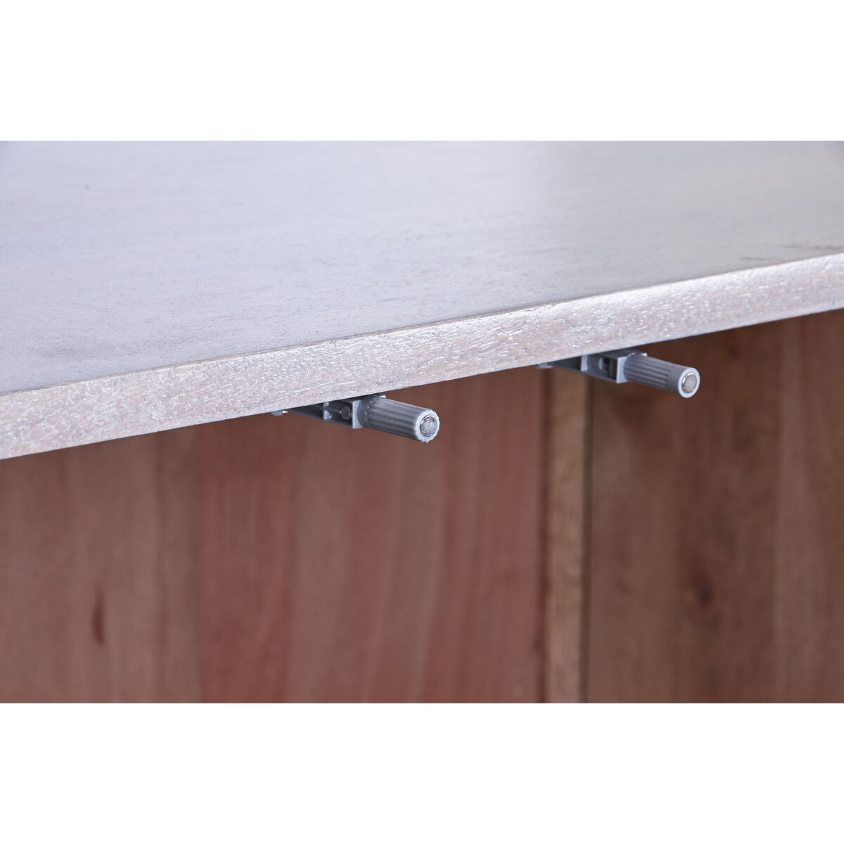 DKD Home Decor White Mango Wood 186 x 45.7 x 86 cm-4
