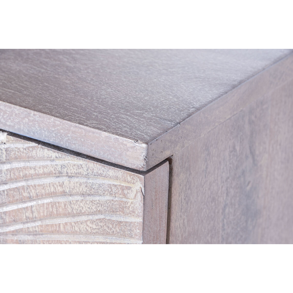 DKD Home Decor White Mango Wood 186 x 45.7 x 86 cm-6