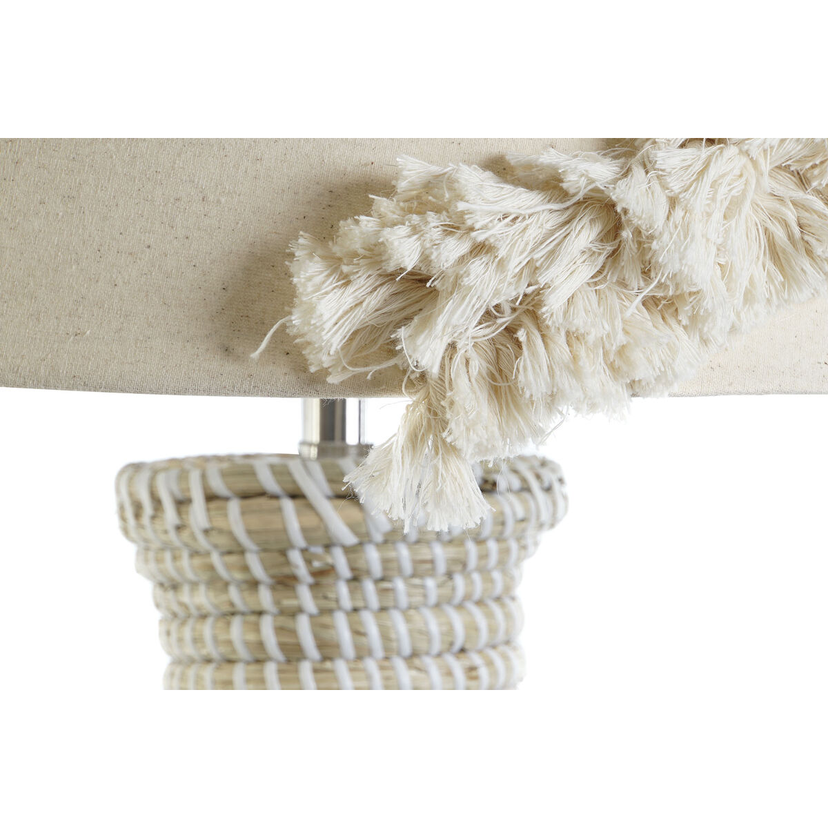 Lampă de masă DKD Home Decor Alb Maro 50 W 220 V 42 x 42 x 70 cm-3