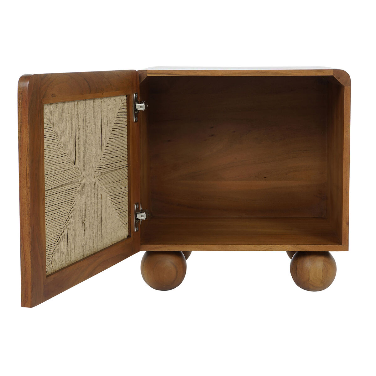 Nachttisch DKD Home Decor Braunes Akazienholz 50 x 40 x 53 cm-2