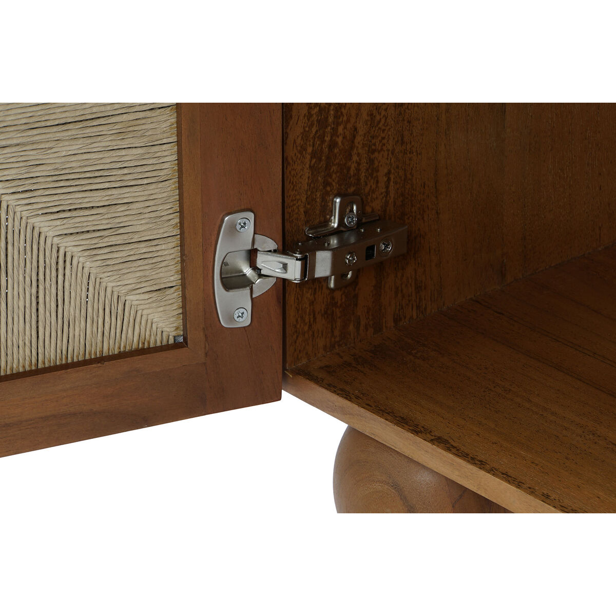 Nachttisch DKD Home Decor Braunes Akazienholz 50 x 40 x 53 cm-6