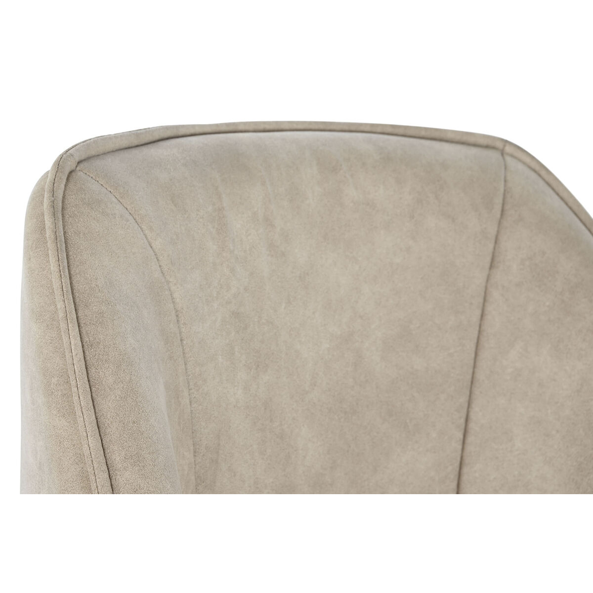 Chair DKD Home Decor Black Beige 64 x 67 x 85 cm-3