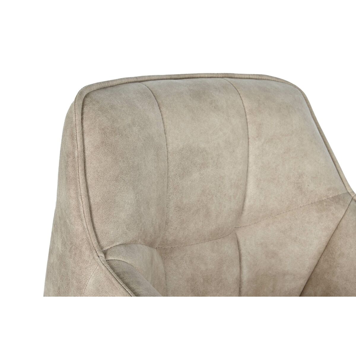 Табурет DKD Home Decor Чёрный Бежевый Металл 59 x 60 x 107 cm-2