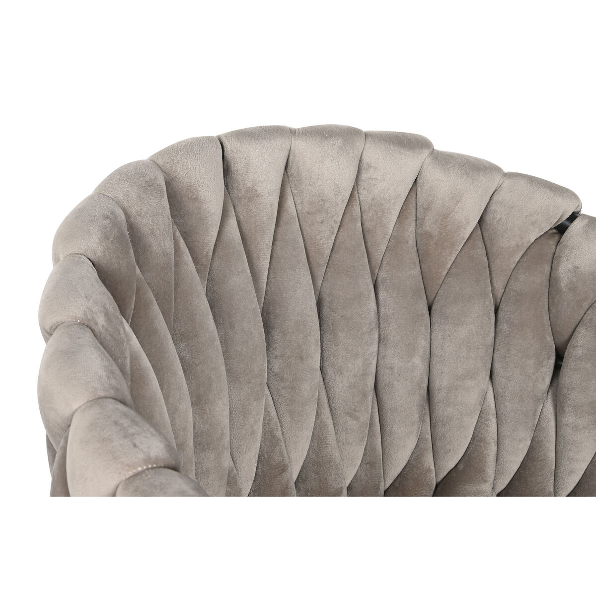 Табурет DKD Home Decor Чёрный Бежевый Металл 61 x 52 x 101 cm-2