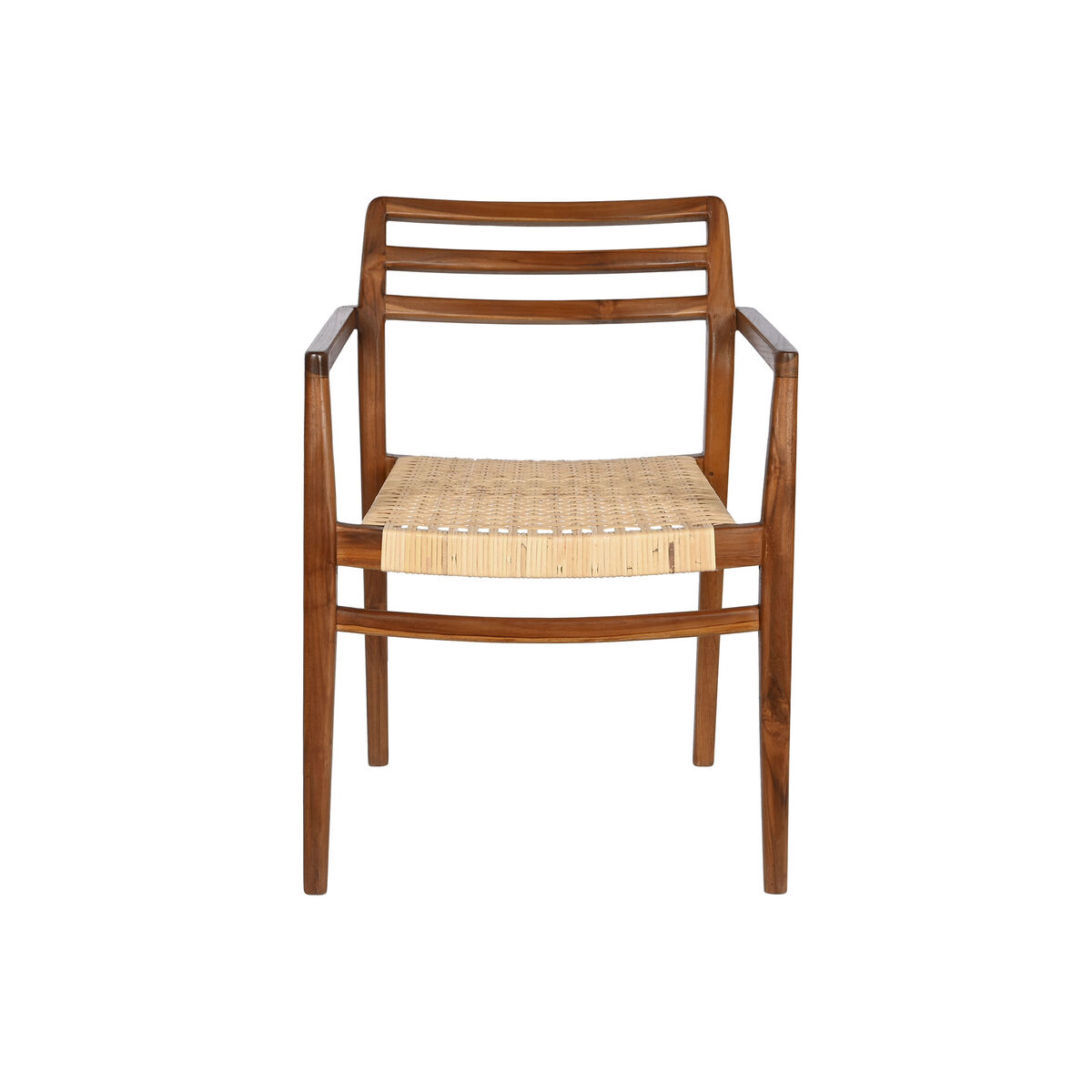 Стуль DKD Home Decor Коричневый Бежевый Натуральный 50 x 56 x 86 cm-3