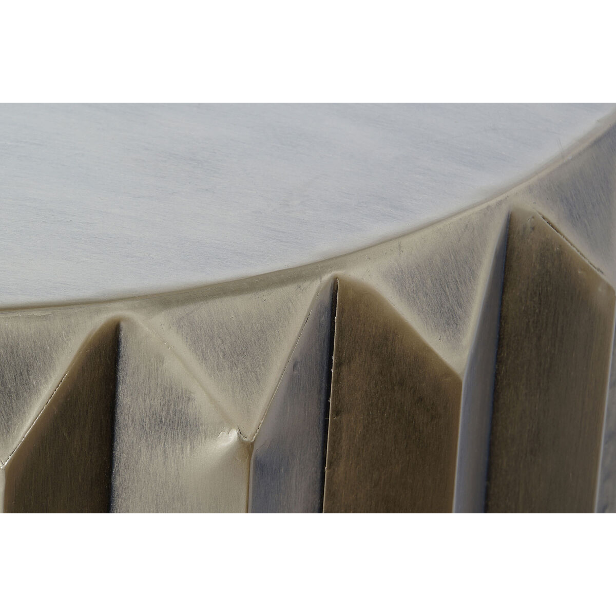 Набор из двух столиков DKD Home Decor Позолоченный Металл 64 x 64 x 50 cm-3