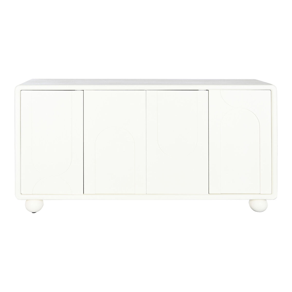 Device DKD Home Decor White Wooden MDF 160 x 37 x 85 cm-5