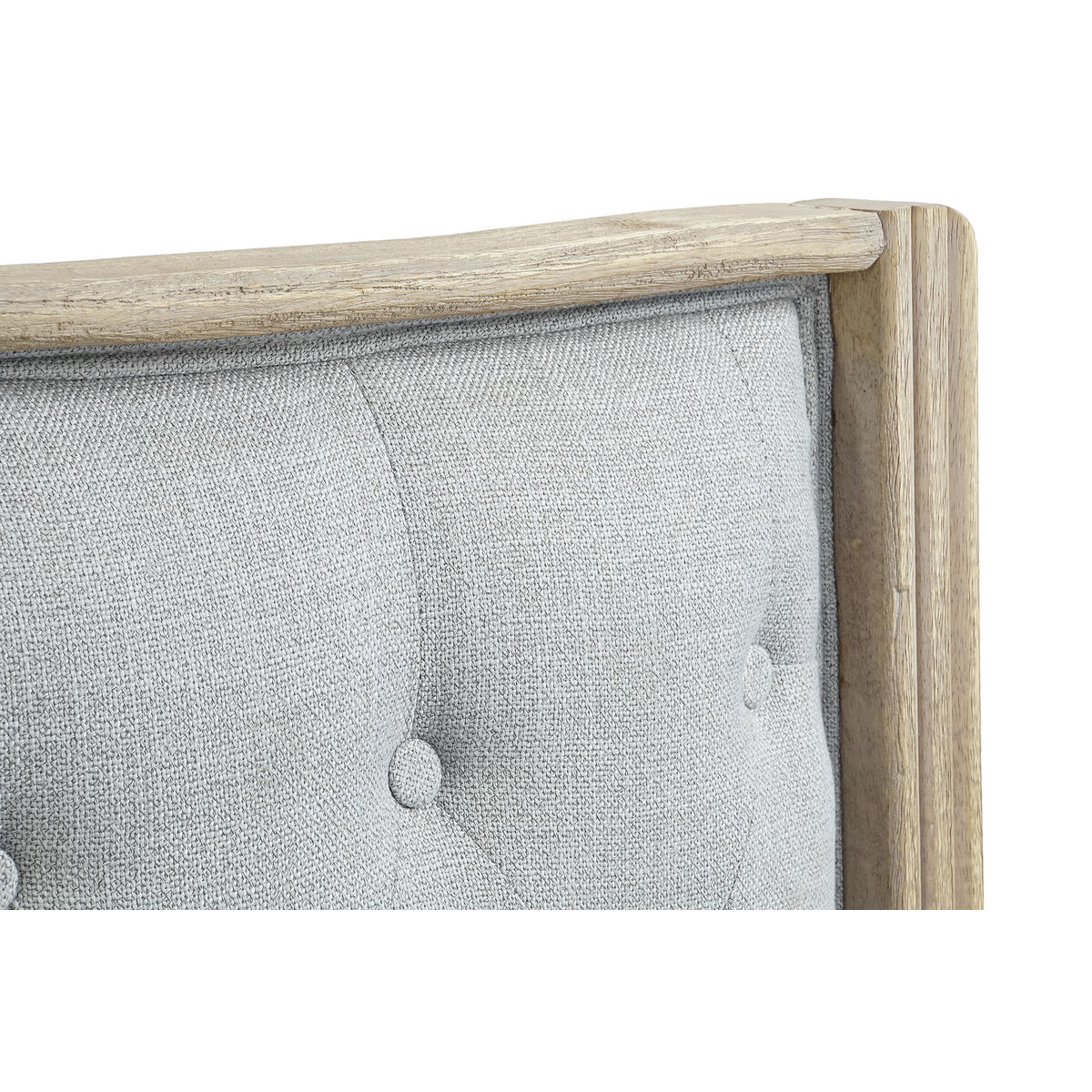 Headboard DKD Home Decor Dark grey rubber wood 160 x 10 x 120 cm-3