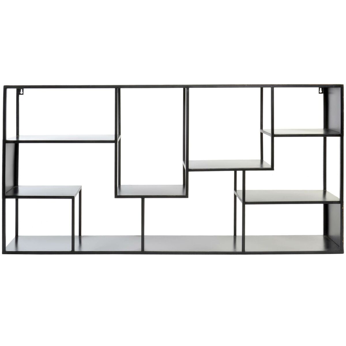Shelf DKD Home Decor Black Metal 120 x 20 x 60 cm-2
