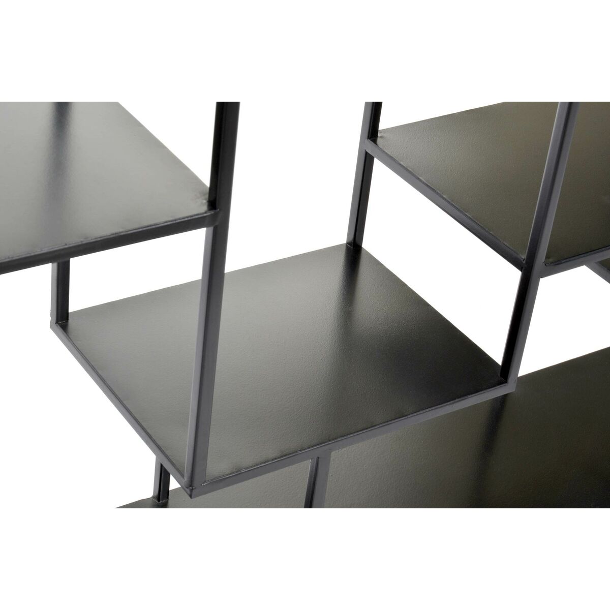 Shelf DKD Home Decor Black Metal 120 x 20 x 60 cm-3