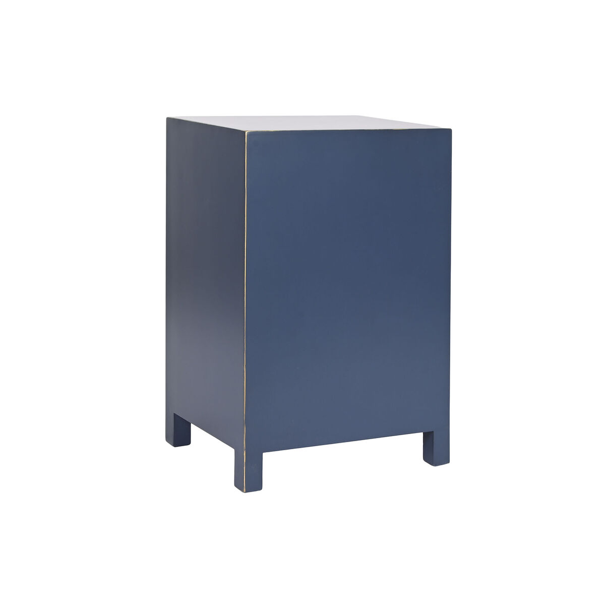 Ночной столик DKD Home Decor Позолоченный Ель Деревянный MDF 45 x 34 x 66 cm-2