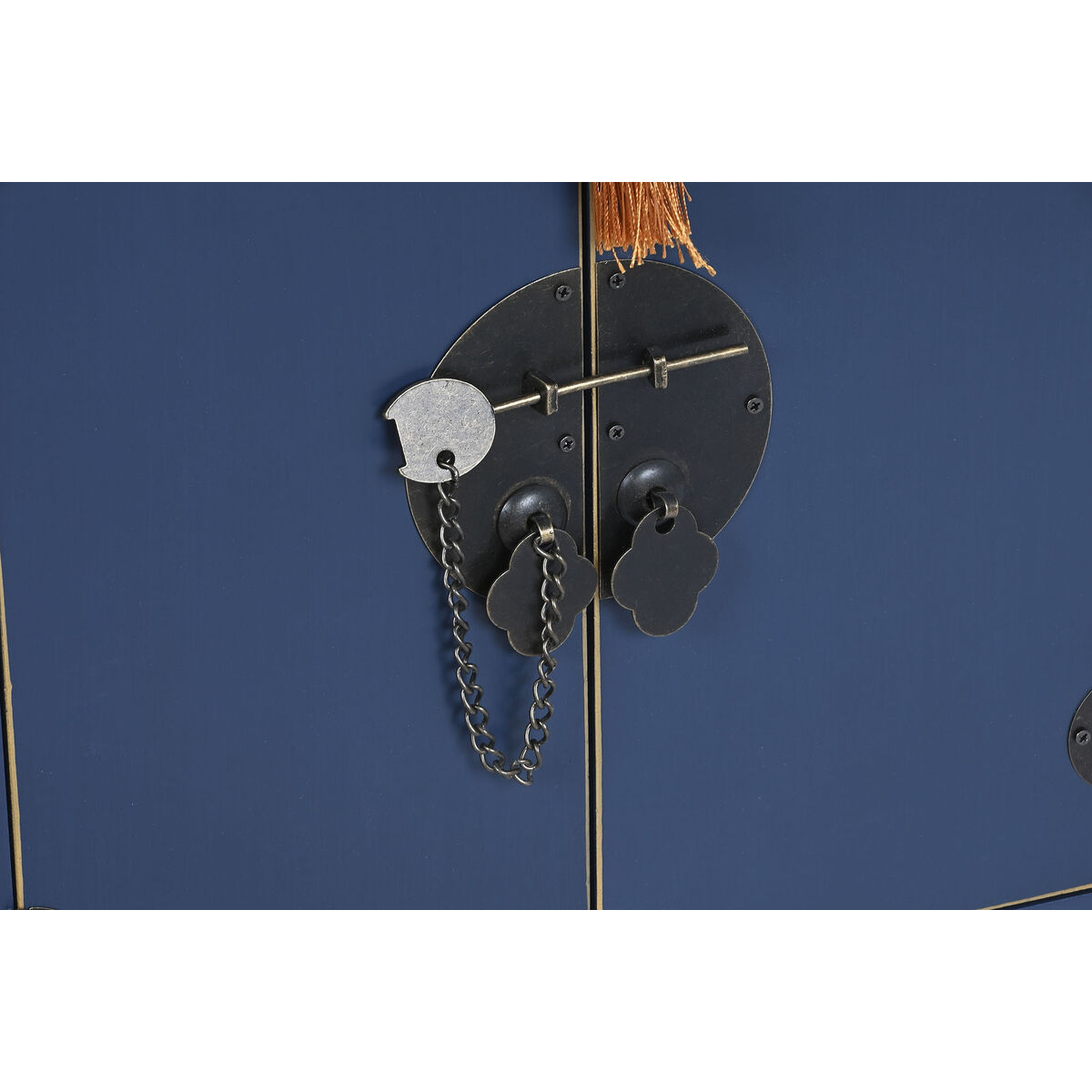 Ночной столик DKD Home Decor Позолоченный Ель Деревянный MDF 45 x 34 x 66 cm-6