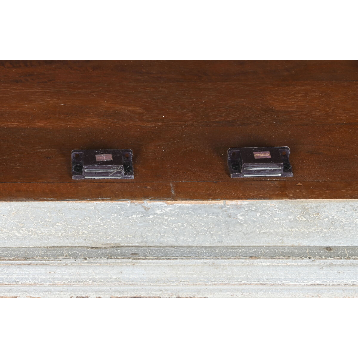 Home ESPRIT Grey Wood Mango Mirror 103 x 43 x 180 cm-6