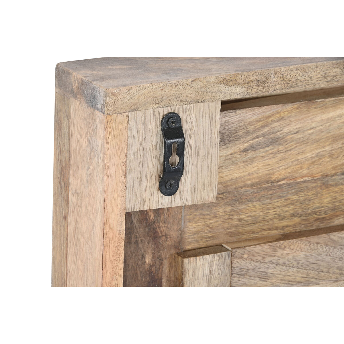 Настенное зеркало Home ESPRIT Белый Древесина манго 60 x 6 x 87 cm-3