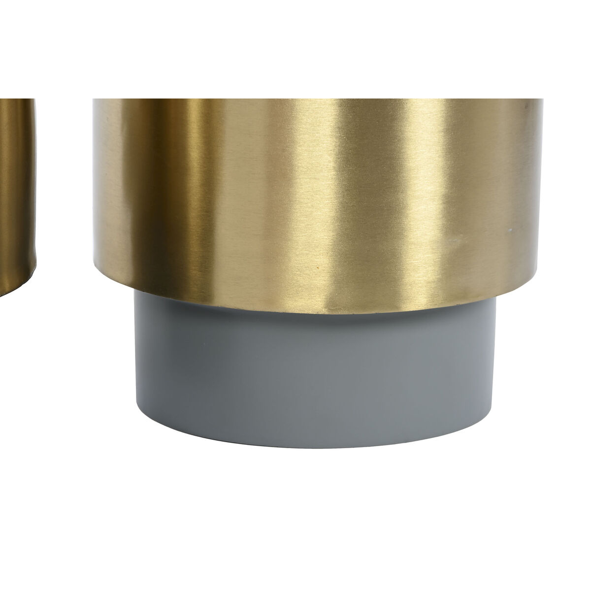 Home ESPRIT Two-Table Set White Black 35.5 x 35.5 x 40 cm-2