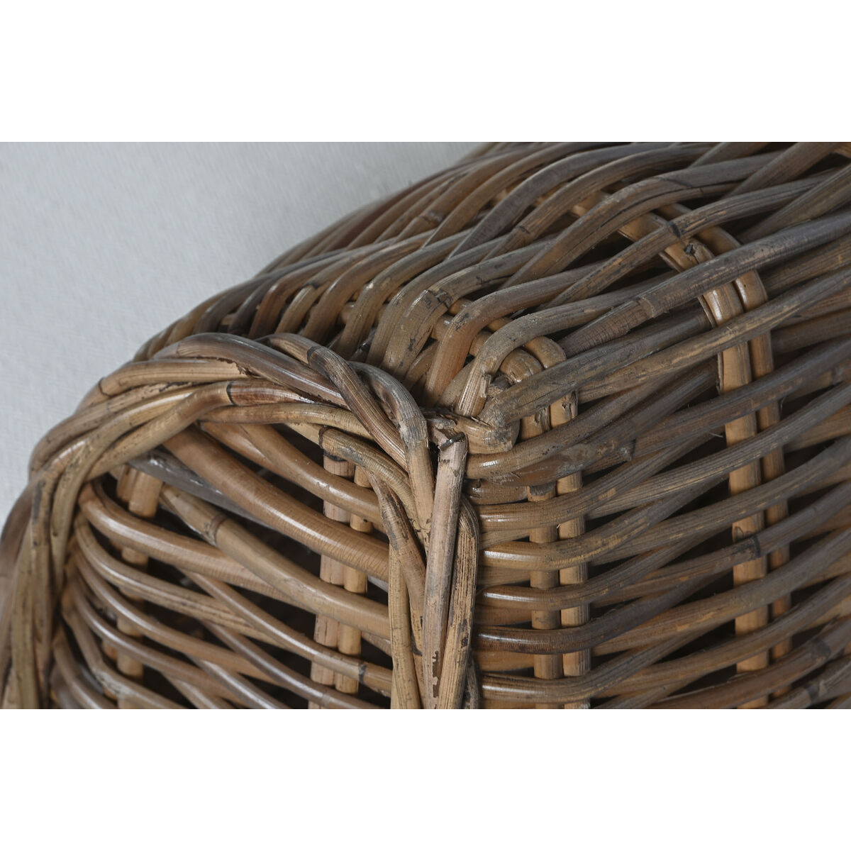 Sessel Home ESPRIT Natur Dunkelbraun 100 x 85 x 68 cm-3