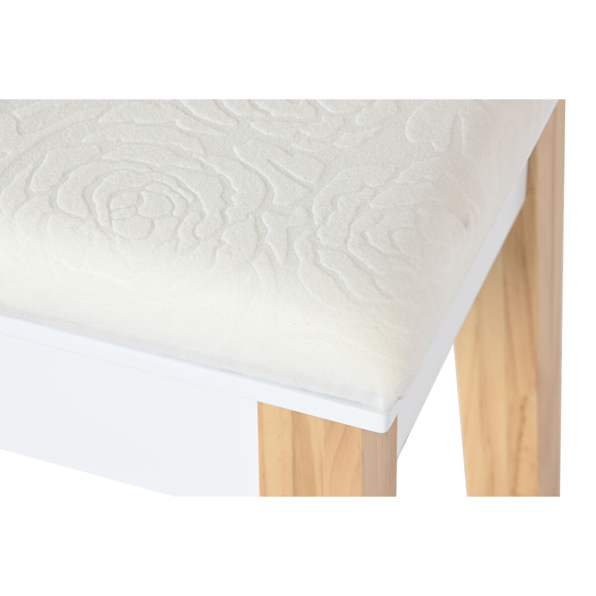 Туалетный столик Home ESPRIT Белый Натуральный Деревянный MDF 80 x 40 x 127 cm-5