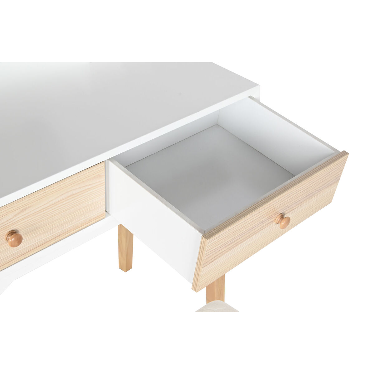 Туалетный столик Home ESPRIT Белый Натуральный Деревянный MDF 80 x 40 x 127 cm-7