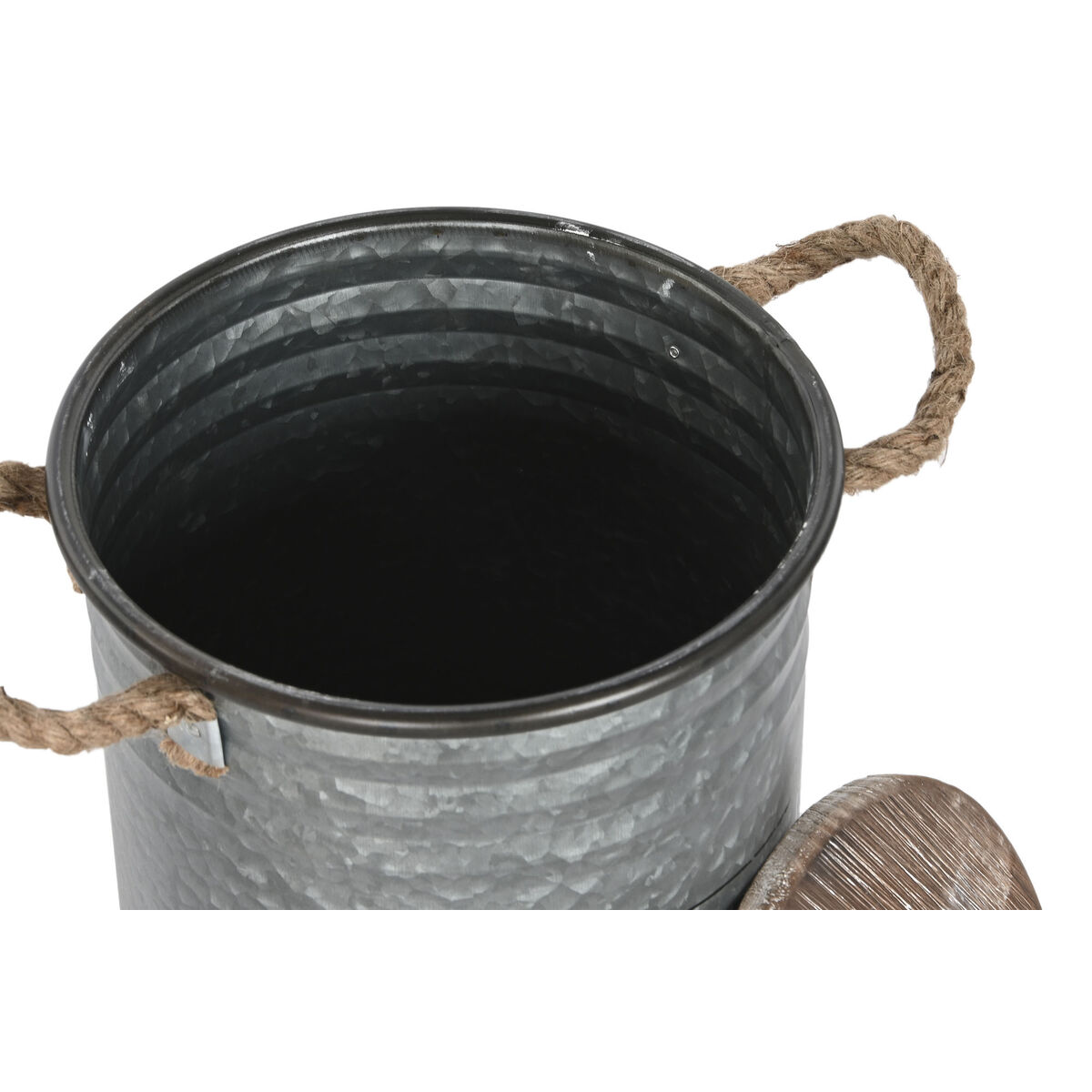 Набор сундуков Home ESPRIT Серебристый Темно-коричневый Металл Vintage 38 x 38 x 48 cm-2