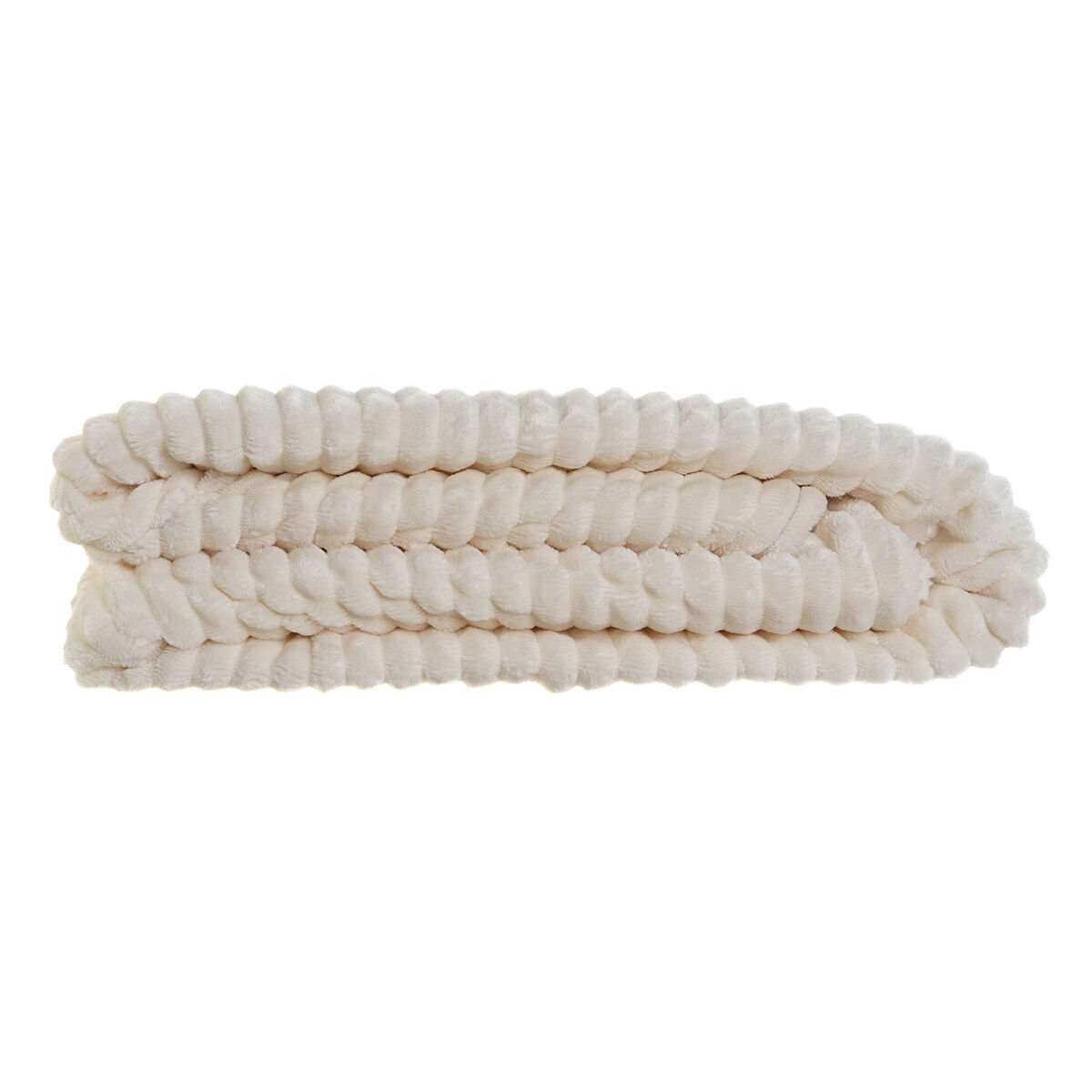 Plapuma DKD Acasă Decor alb 130 x 170 x 2 cm-3