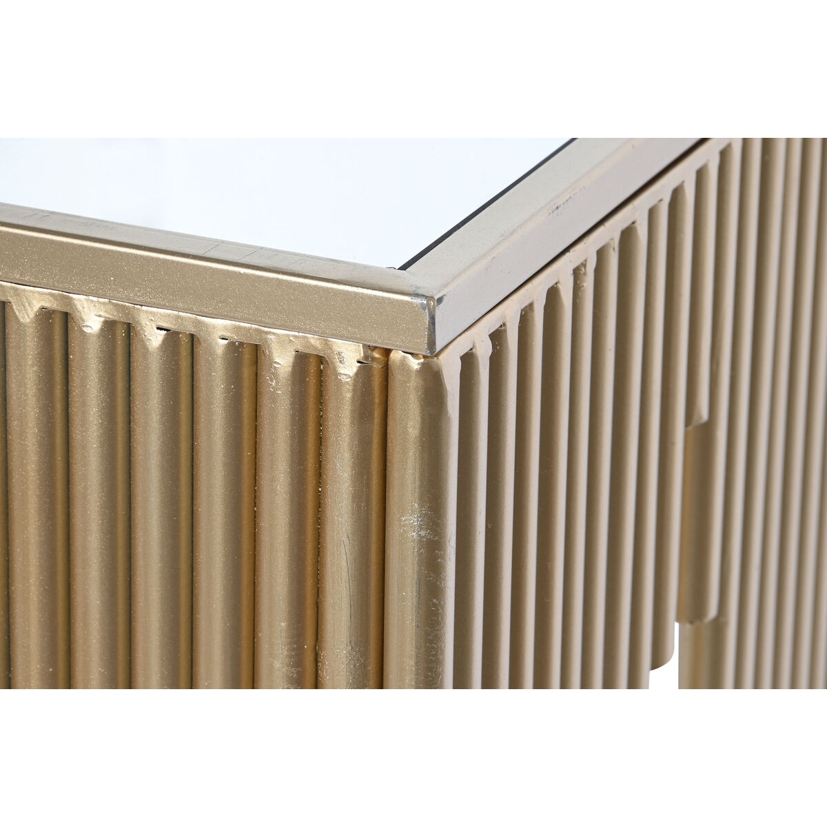 Консоль Home ESPRIT Чёрный Позолоченный 120 x 40 x 80 cm-2