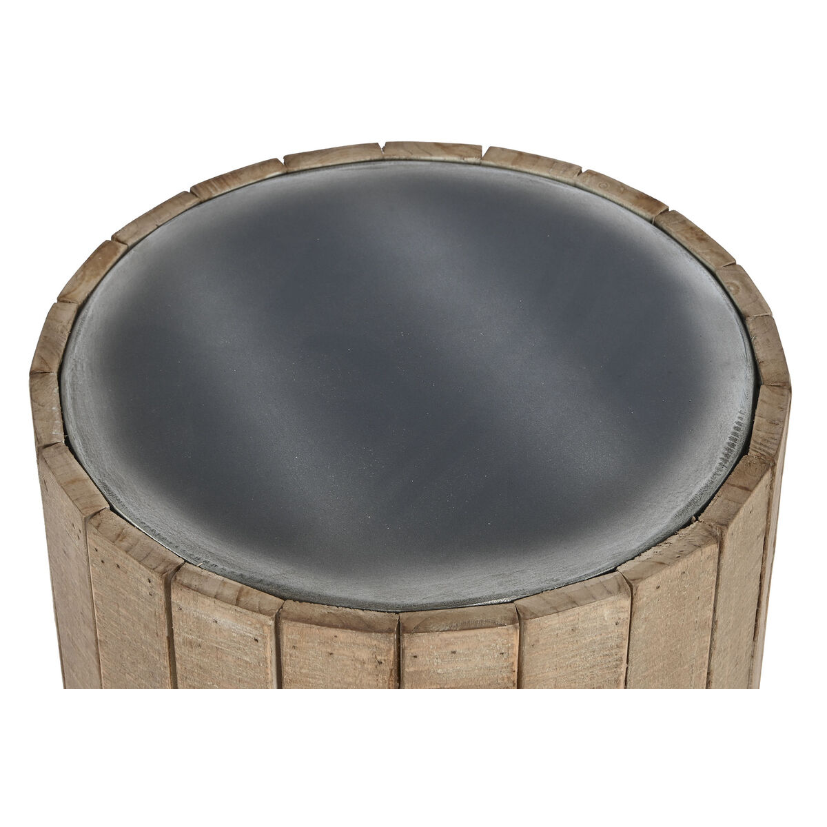 Вспомогательный стол Home ESPRIT Натуральный Ель Деревянный MDF 36 x 36 x 45 cm-4