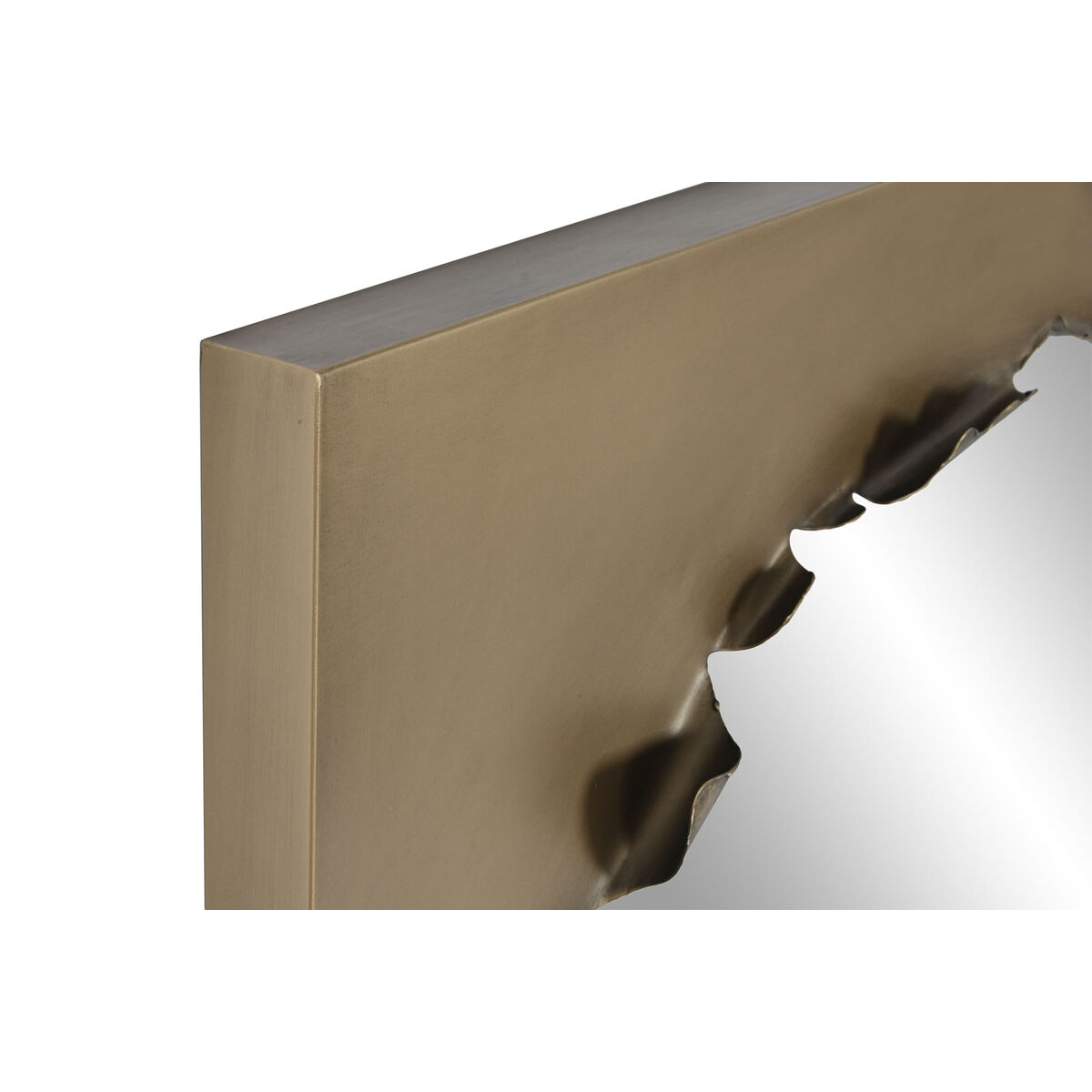 Настенное зеркало Home ESPRIT Позолоченный Железо Губка 90 x 9 x 90 cm-2