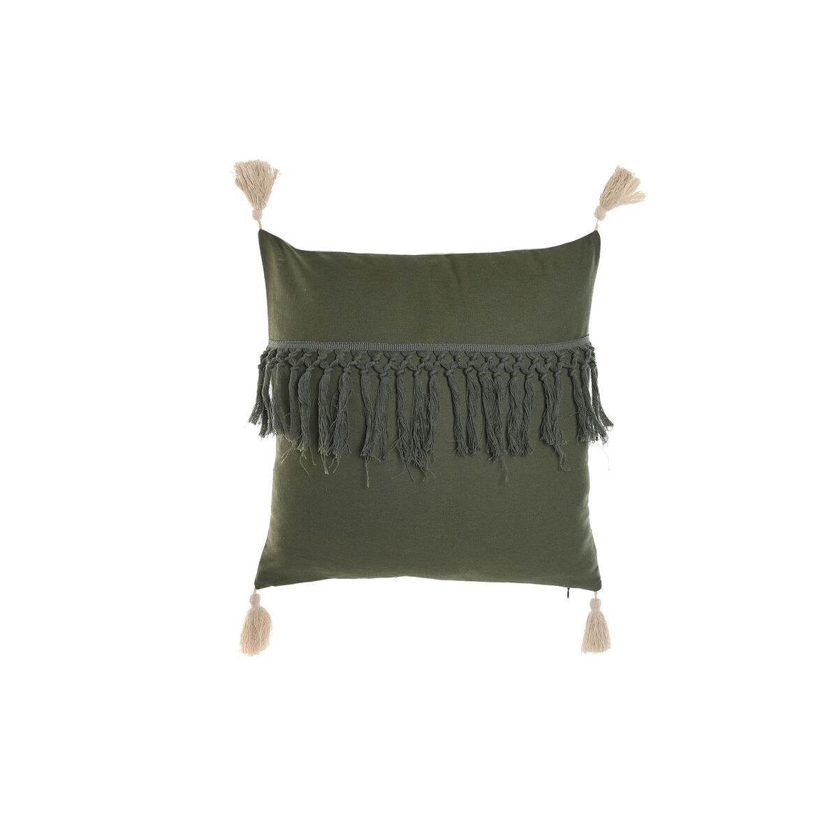 Kissen Home ESPRIT Grün 45 x 15 x 45 cm