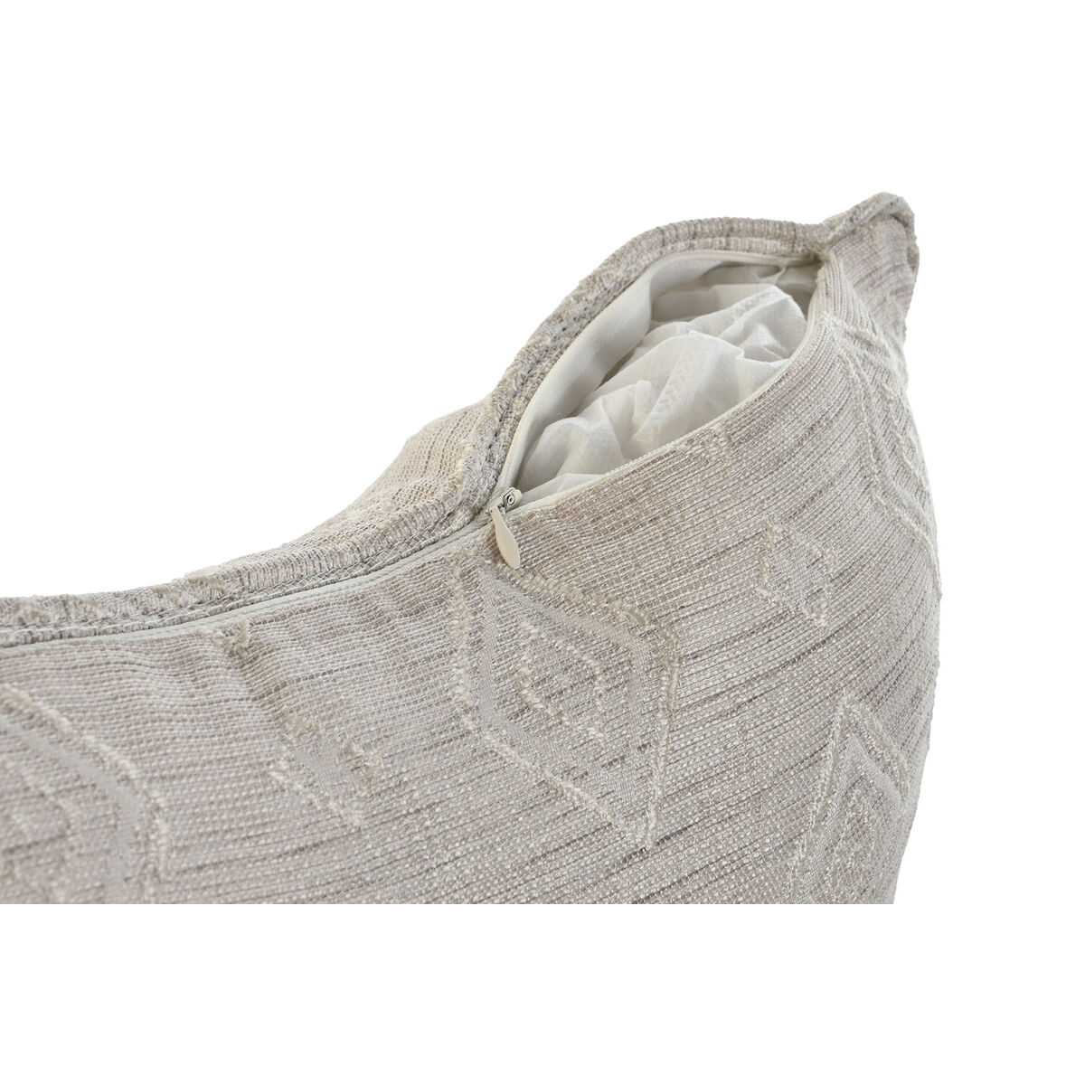 Cuscino Home ESPRIT beige 45 x 45 x 45 cm-3