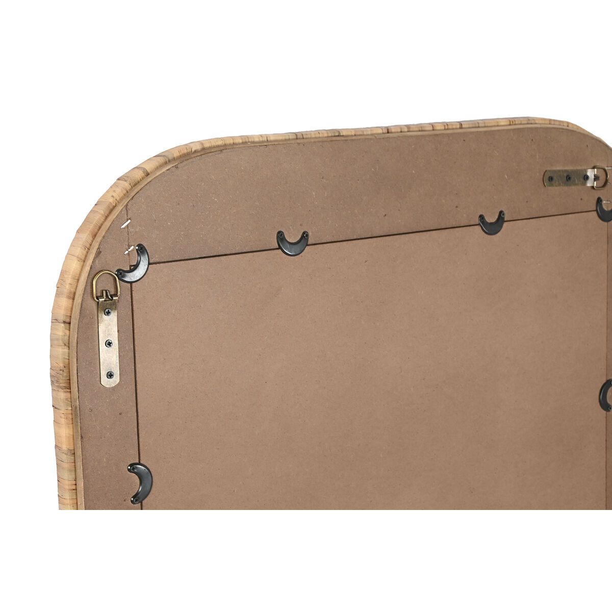 Настенное зеркало Home ESPRIT Коричневый Натуральный Ель Колониальный 70 x 3 x 100 cm-2