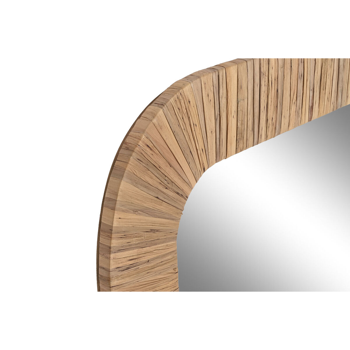 Настенное зеркало Home ESPRIT Коричневый Натуральный Ель Колониальный 70 x 3 x 100 cm-4