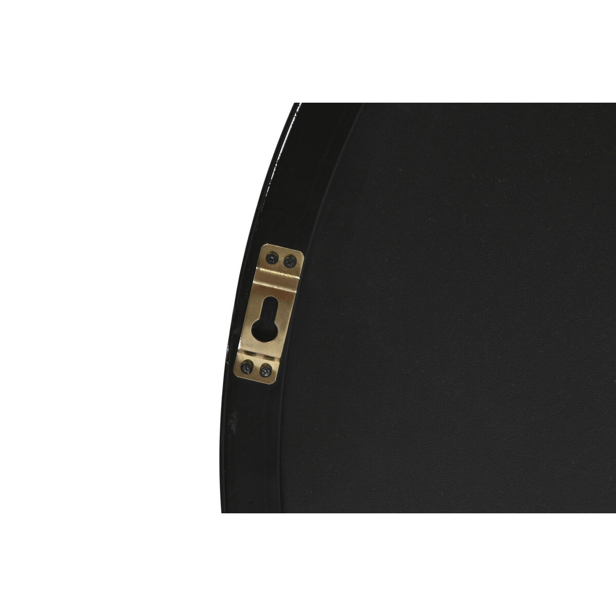 Настенное зеркало Home ESPRIT Чёрный Металл современный Отделка состаренная 90 x 5 x 90 cm-4