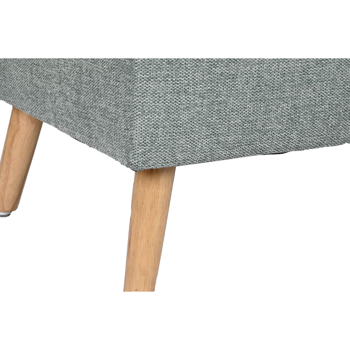 Банкетка Home ESPRIT Чёрный Зеленый Натуральный Деревянный 114 x 44 x 42 cm-4