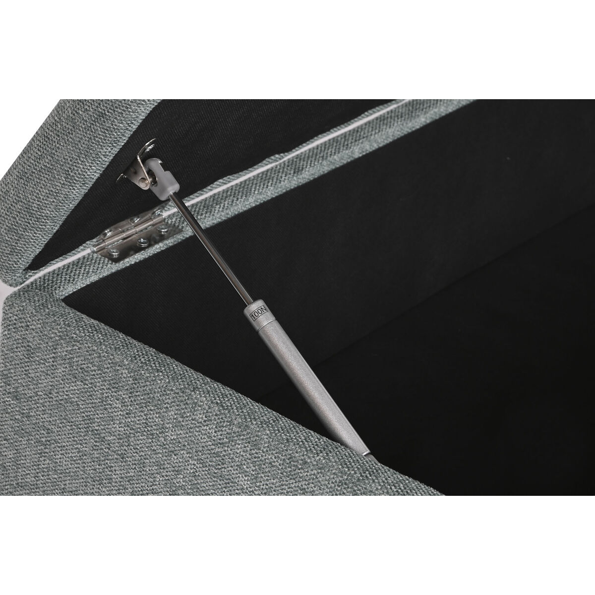 Банкетка Home ESPRIT Чёрный Зеленый Натуральный Деревянный 114 x 44 x 42 cm-5