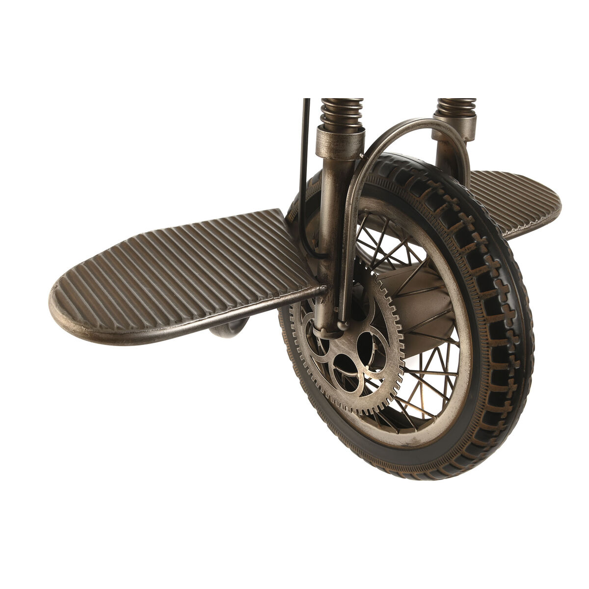 Настенное часы Home ESPRIT Чёрный Серебристый Металл 60 x 30 x 78 cm-6