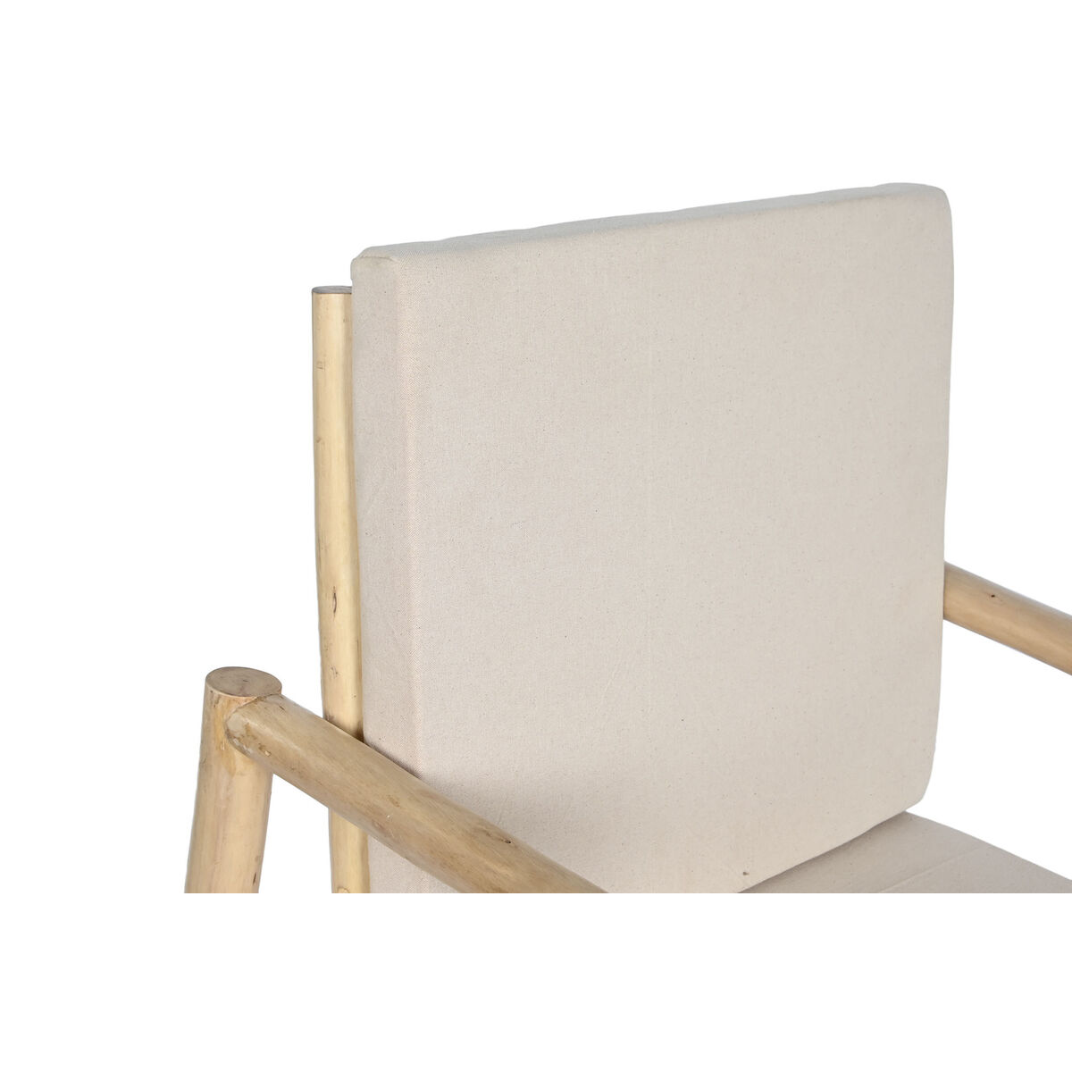 Seat Home ESPRIT White Beige Natural Cotton 61 x 50 x 90 cm-7