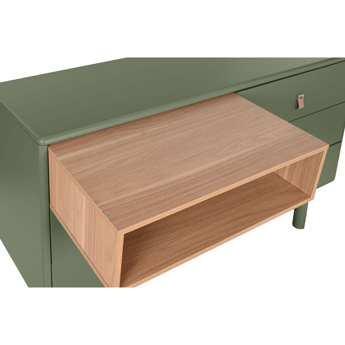 Комод Home ESPRIT Зеленый полипропилен Деревянный MDF 120 x 40 x 75 cm-5