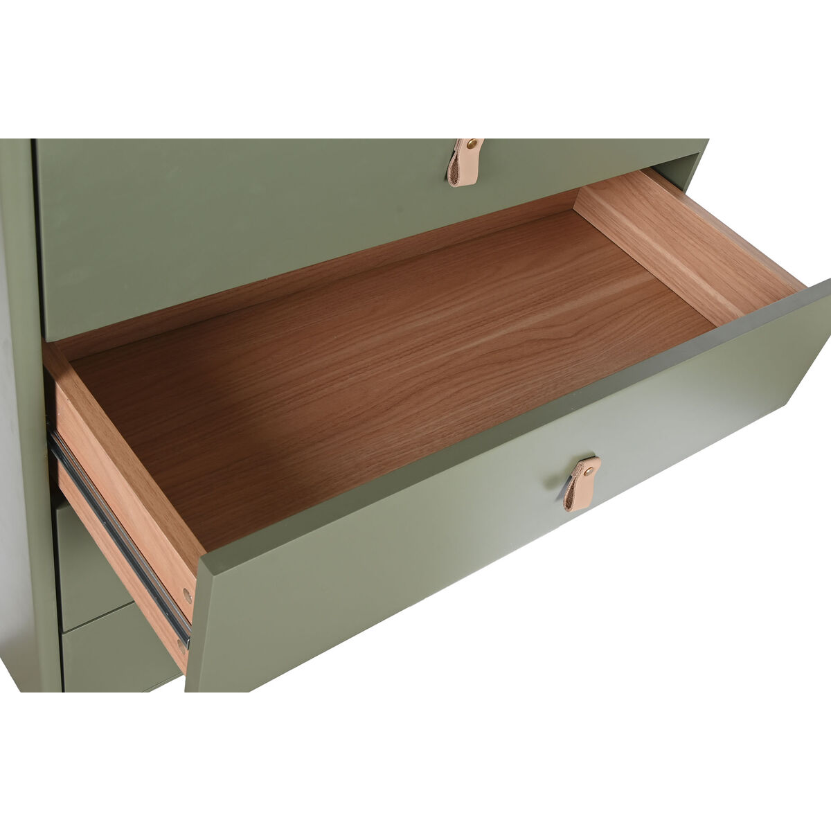 Тумба с ящиками Home ESPRIT Зеленый полипропилен Деревянный MDF 80 x 40 x 117 cm-4